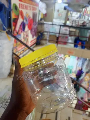 Wide-Mouth Plastic Jar