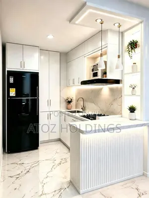 Kitchen Cabinets Charged Per Running Meter 970,000/- Per Running Meter