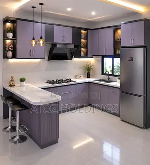Kitchen Cabinets Charged Per Running Meter 970,000/- Per Running Meter