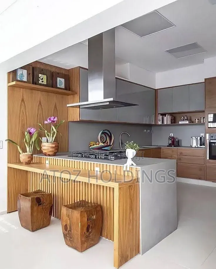 Kitchen Cabinets Charged Per Running Meter 970,000/- Per Running Meter