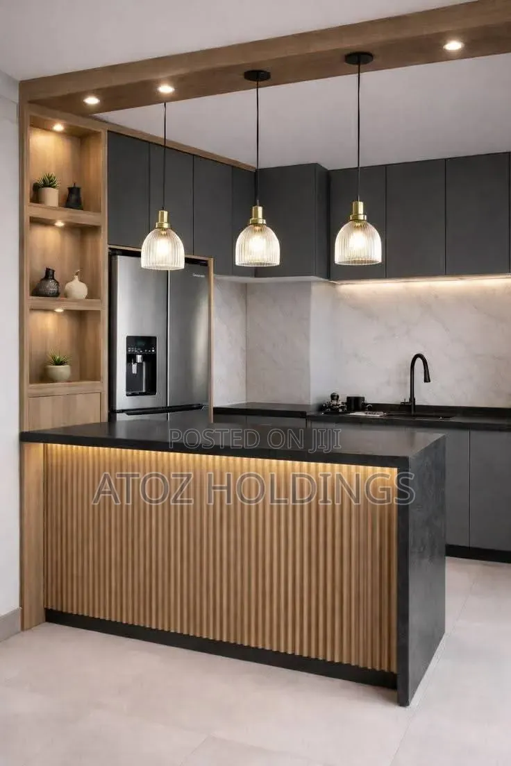 Kitchen Cabinets Charged Per Running Meter 970,000/- Per Running Meter
