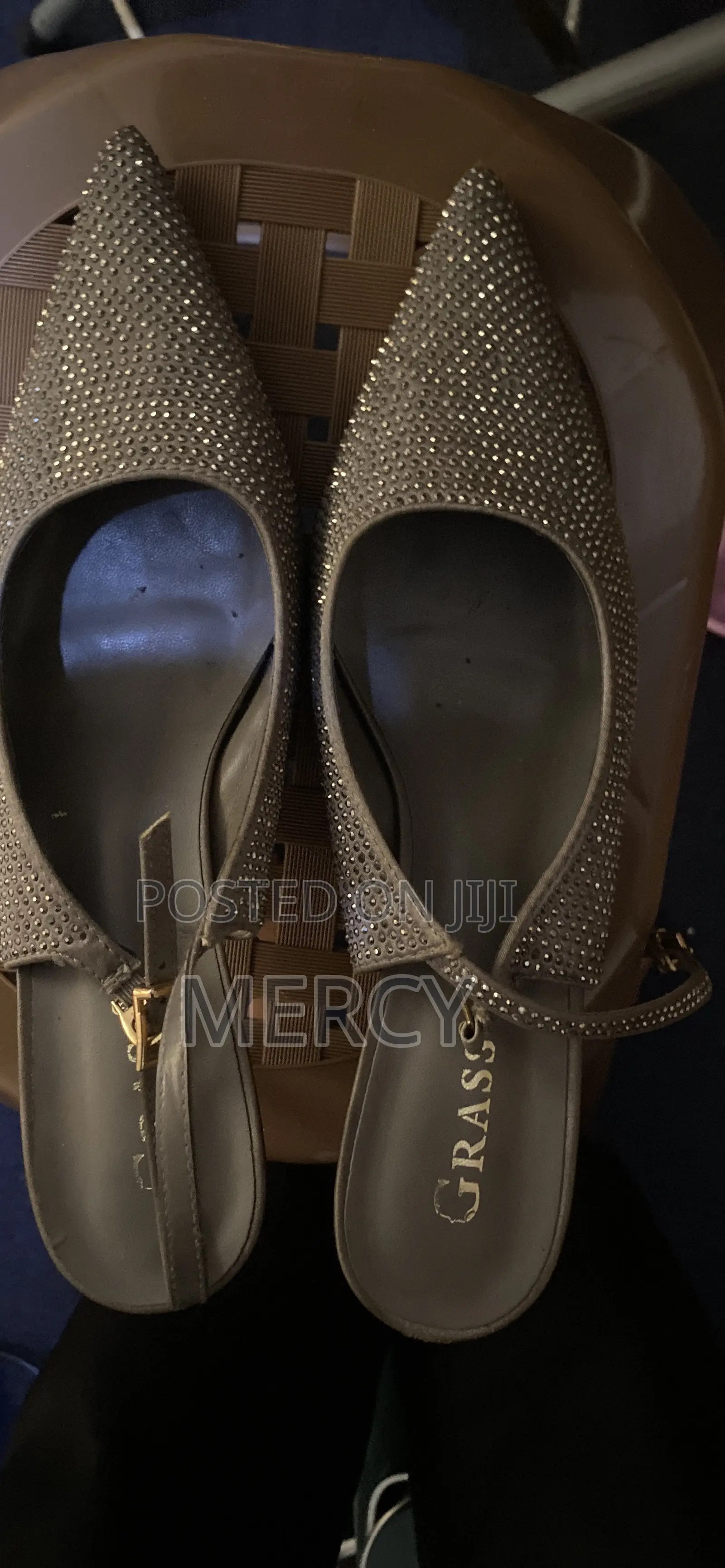 High Heels. Silver