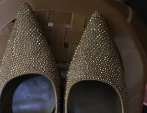High Heels. Silver