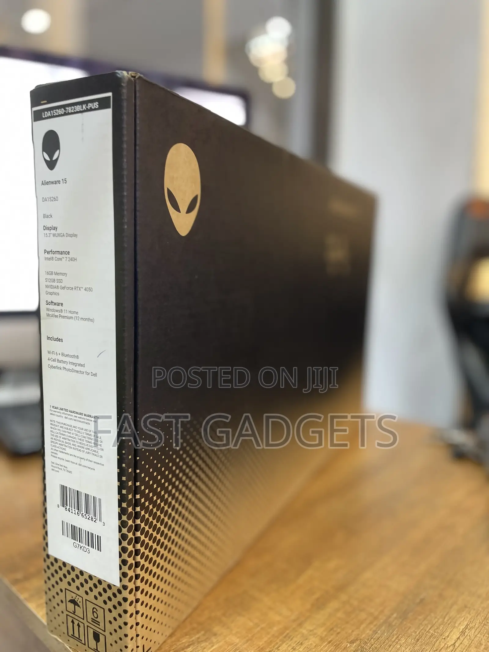 New Laptop Alienware 15 R2 16GB Intel Core i7 SSD 512GB