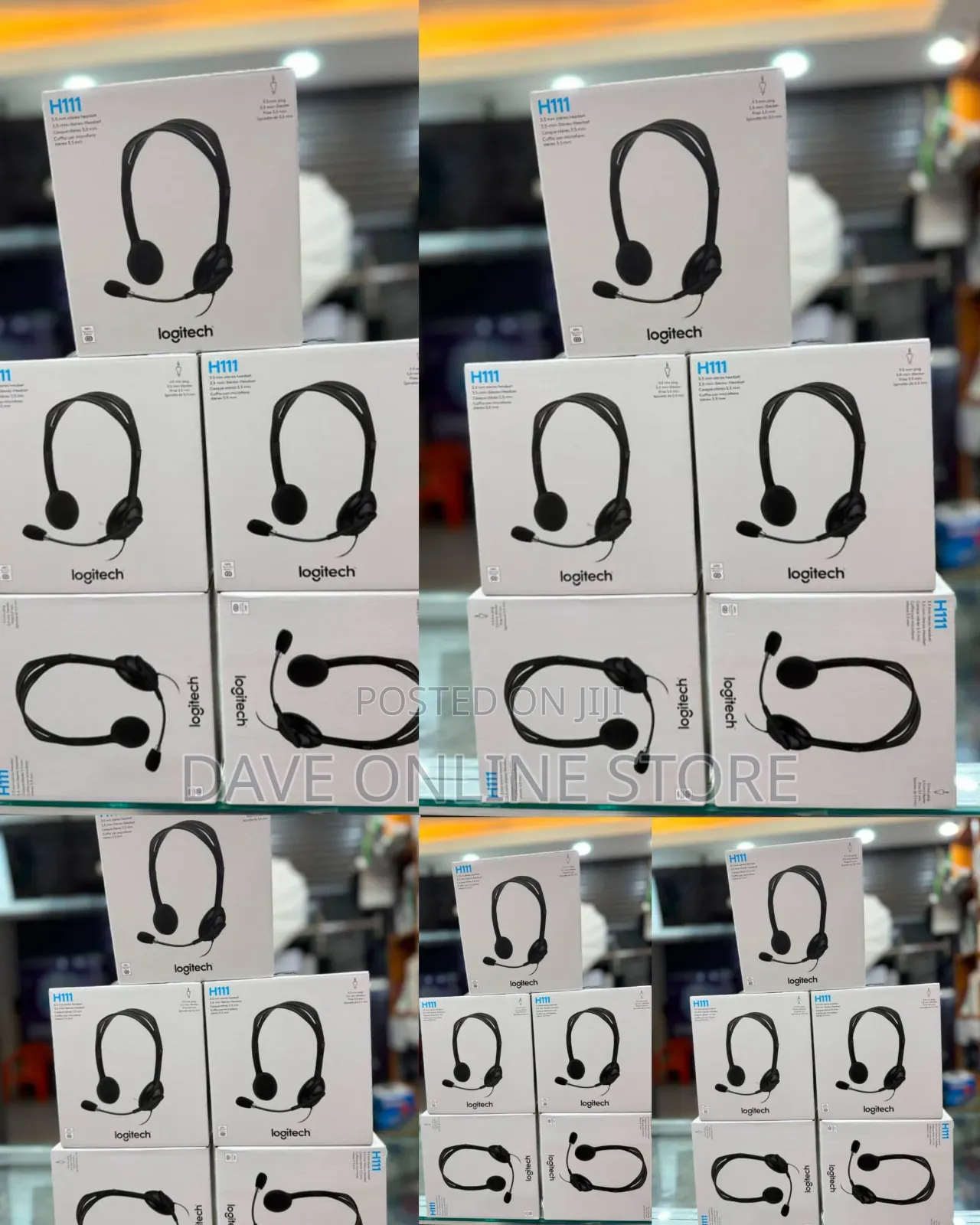 Logitech H111, a Wired Stereo Headset