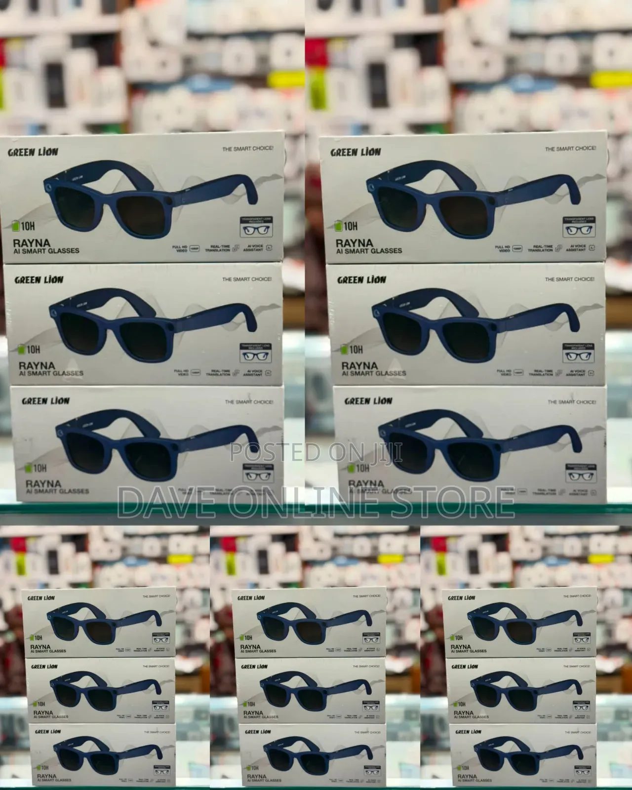 Green Lion Rayna AI Smart Glasses