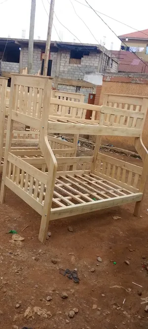 Twin Double Varnished Bed Decker