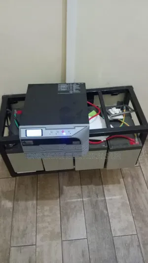 Complete Solar System 100ah24v(4pcs) Inverter 1600kva 24v