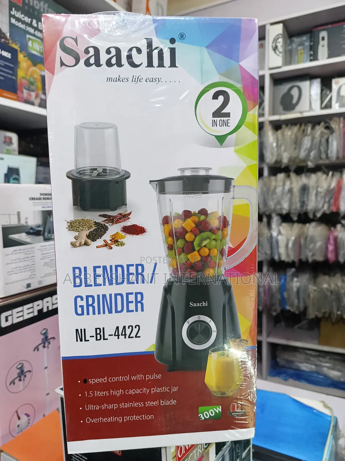 Blender/Grinder Saachi Electric Blender