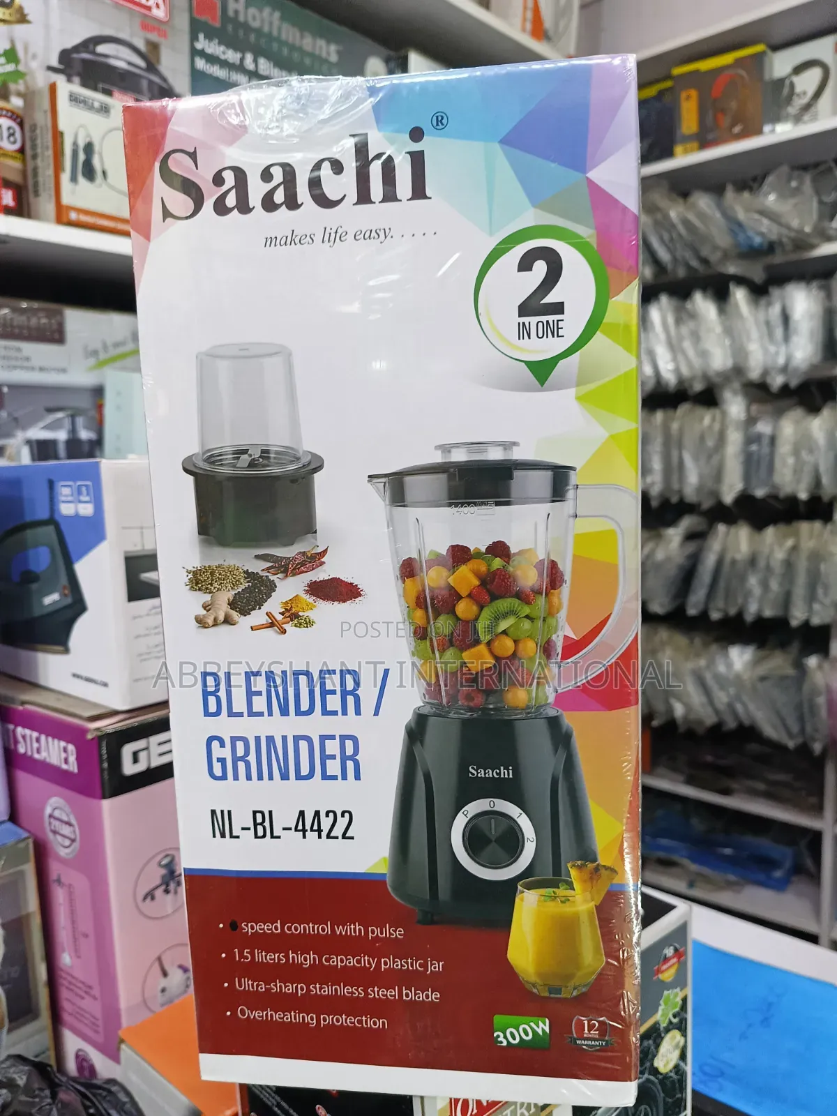 Blender/Grinder Saachi Electric Blender
