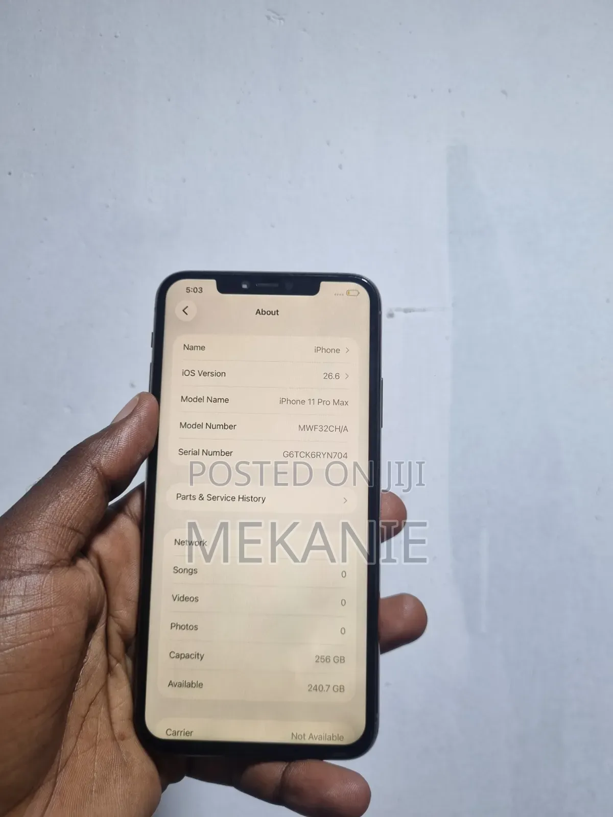 Apple iPhone 11 Pro Max 256 GB Gold
