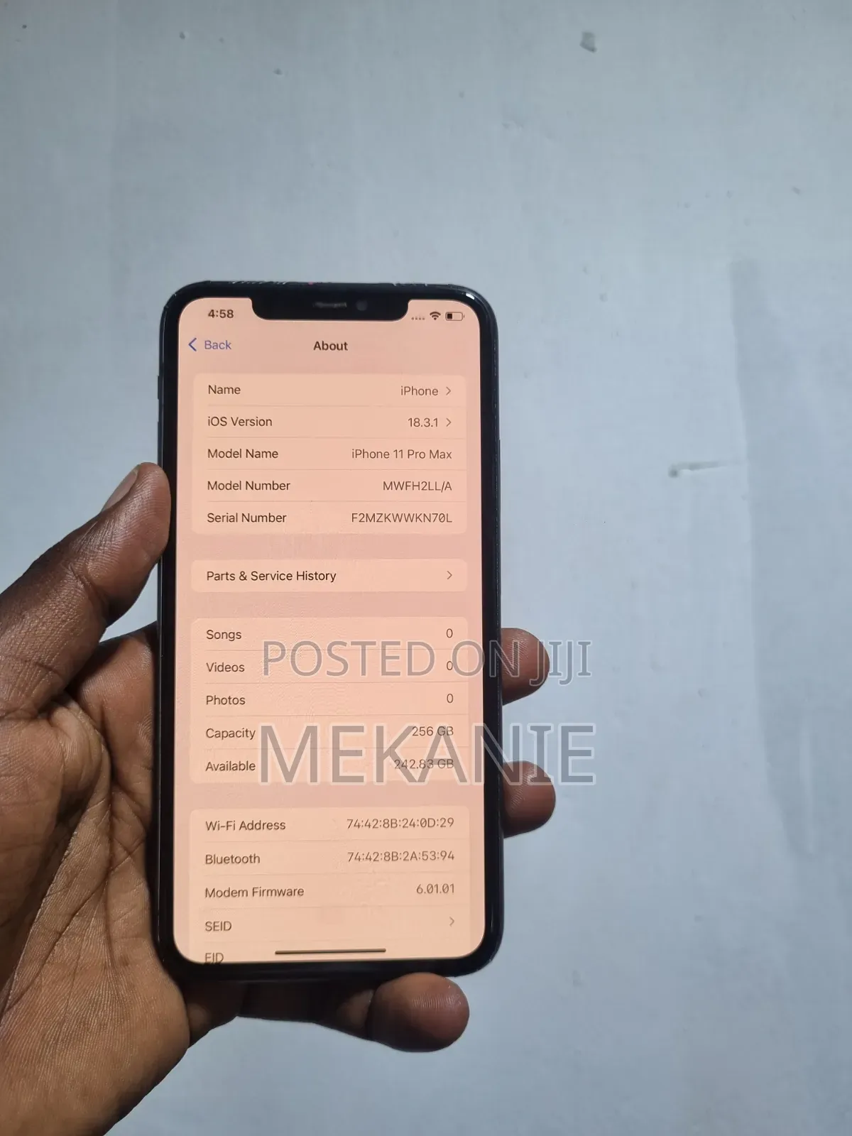 Apple iPhone 11 Pro Max 256 GB Black