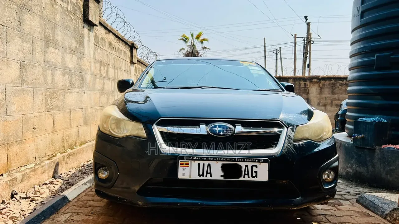 Subaru Impreza 2012 Black