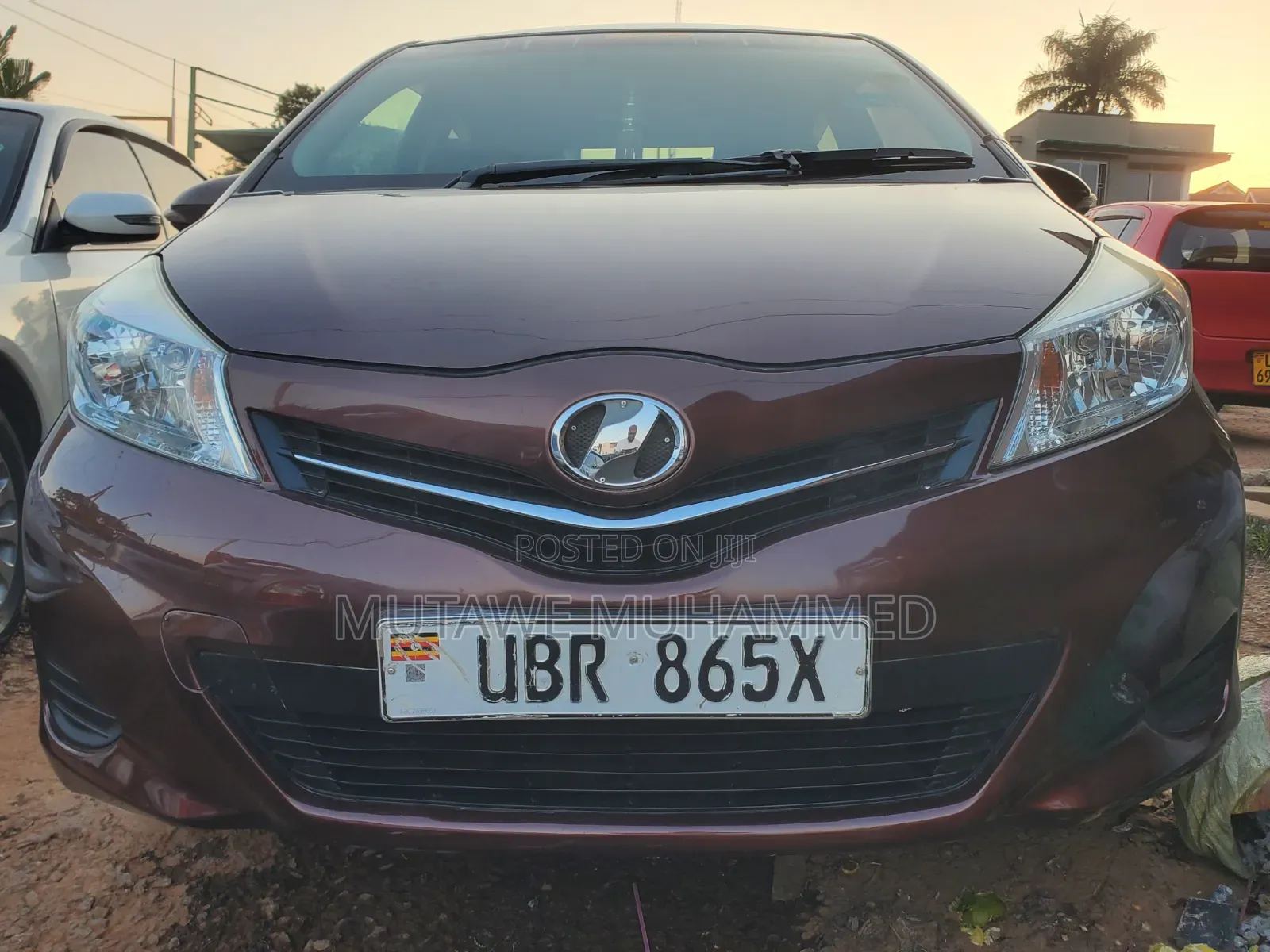 Toyota Vitz 2011 Maroon