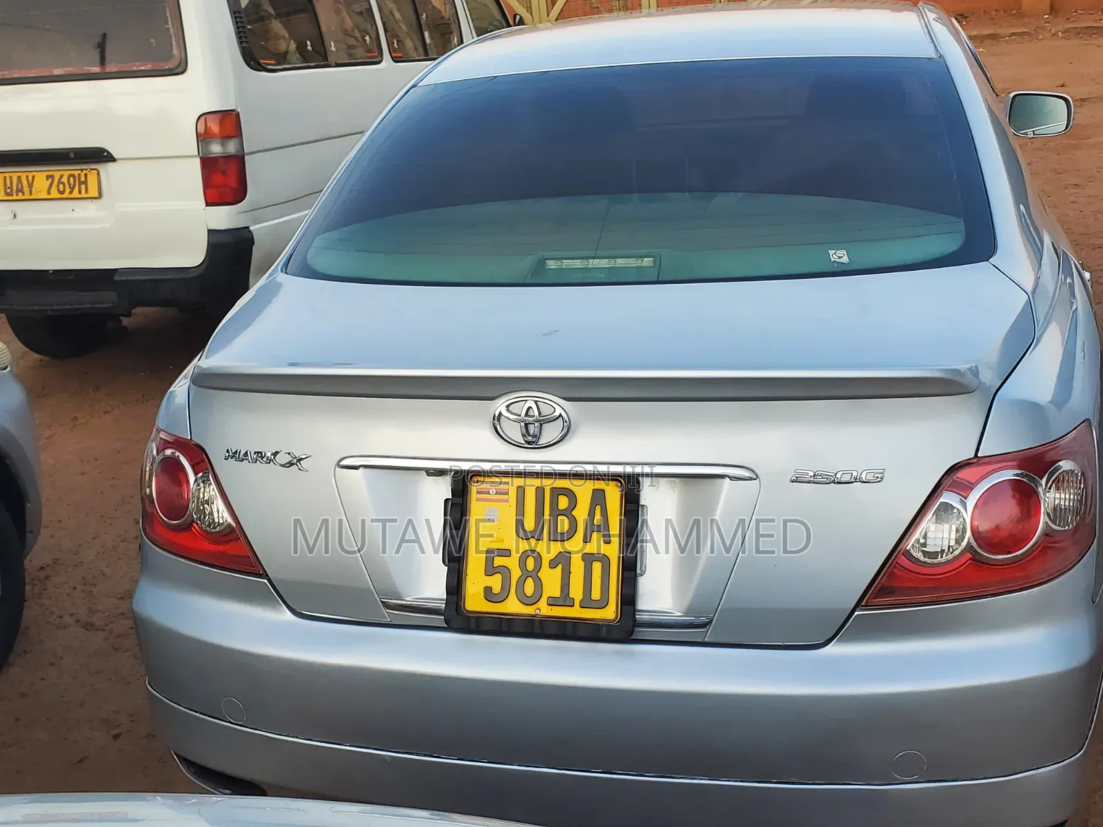 Toyota Mark X 2008 Silver