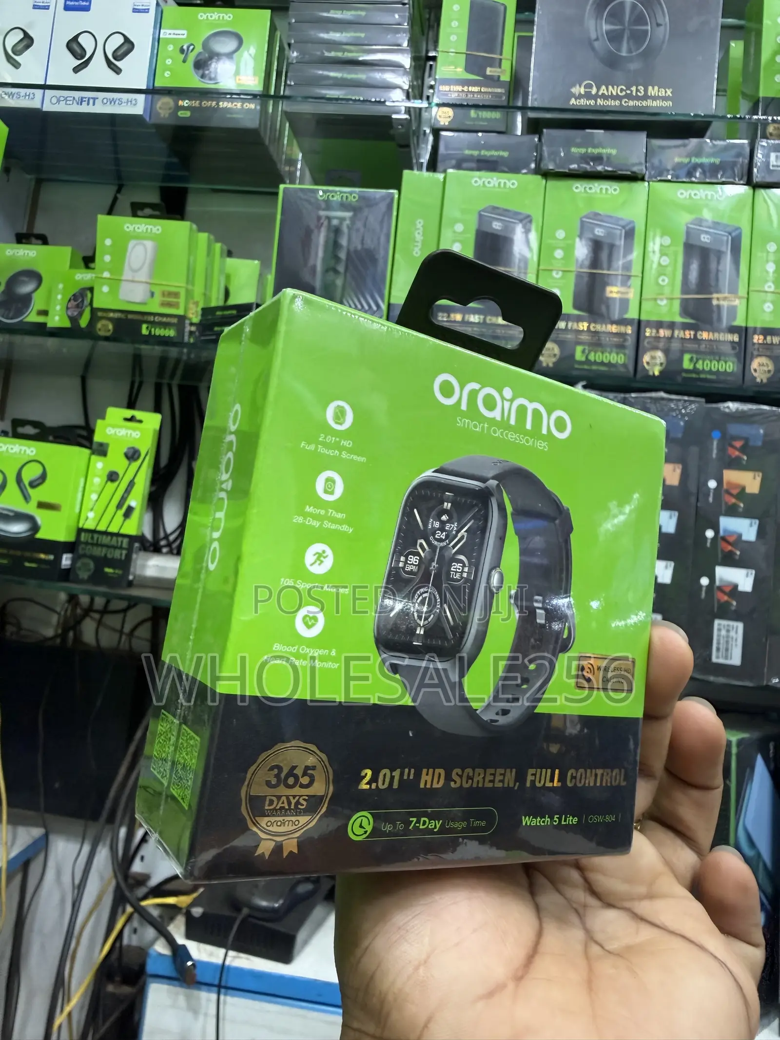 Oraimo Watch 5 Lite OSW-804 Has 2.01 HD Screen, Full Control
