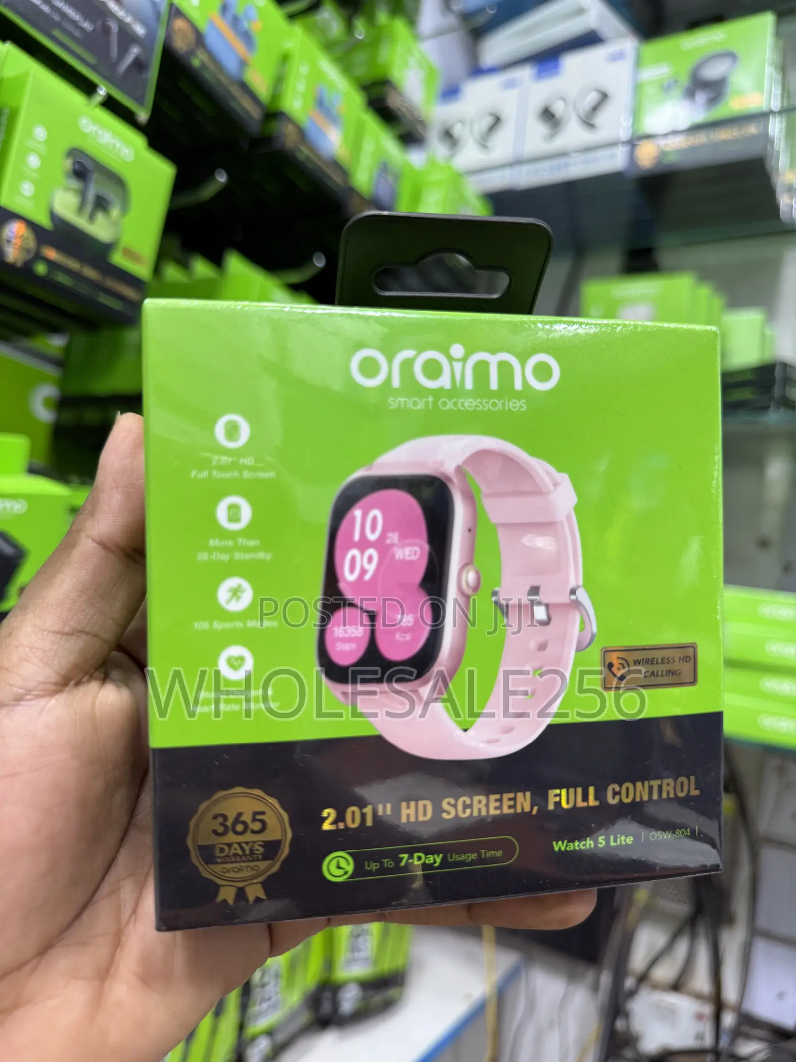 Oraimo Watch 5 Lite OSW-804 Has 2.01 HD Screen, Full Control
