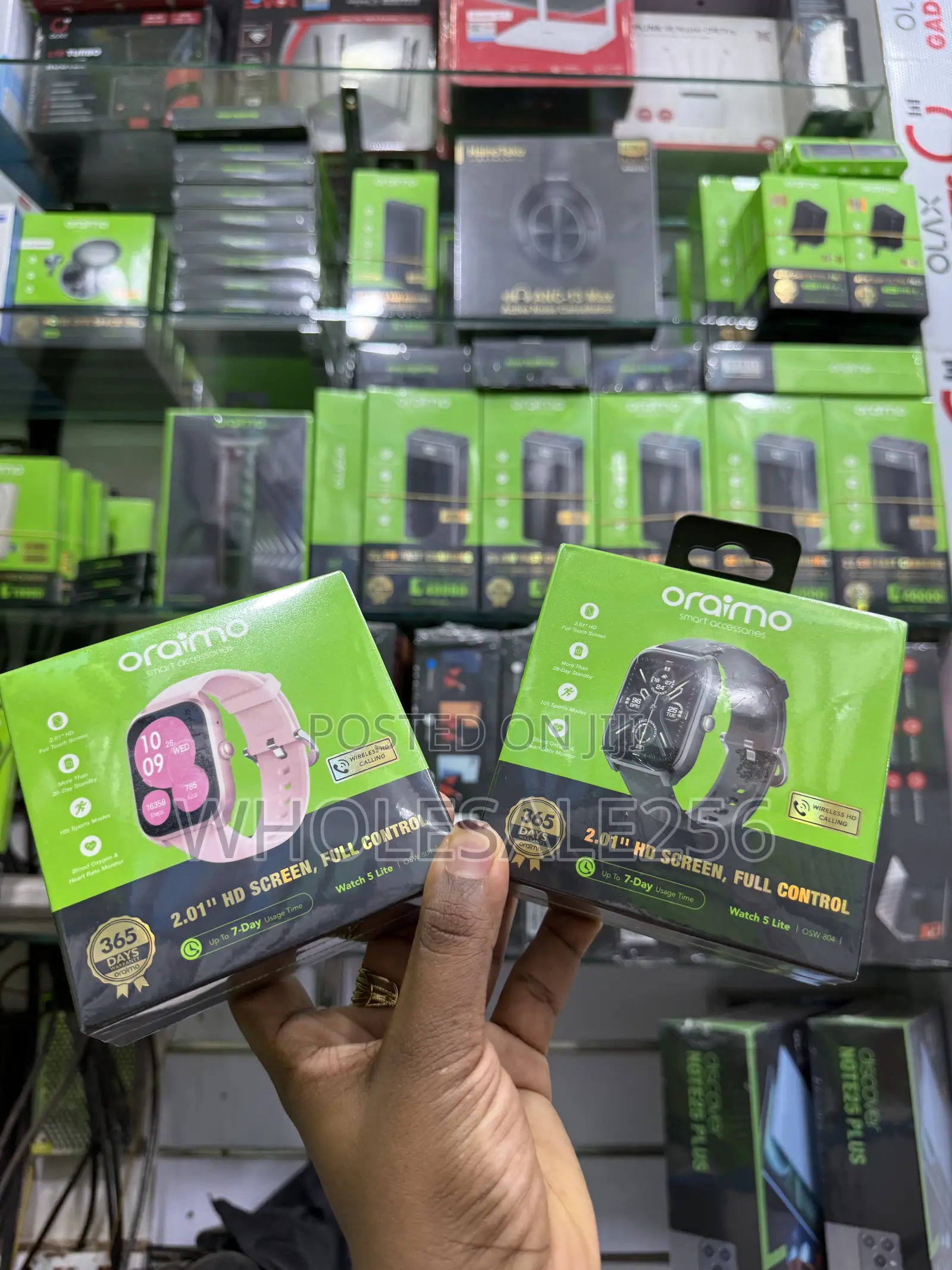 Oraimo Watch 5 Lite OSW-804 Has 2.01 HD Screen, Full Control