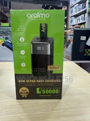 Oraimo Power Jet 501 PowerBank 50000mAh OPB-750SQ 85W Ultra Fast Charg