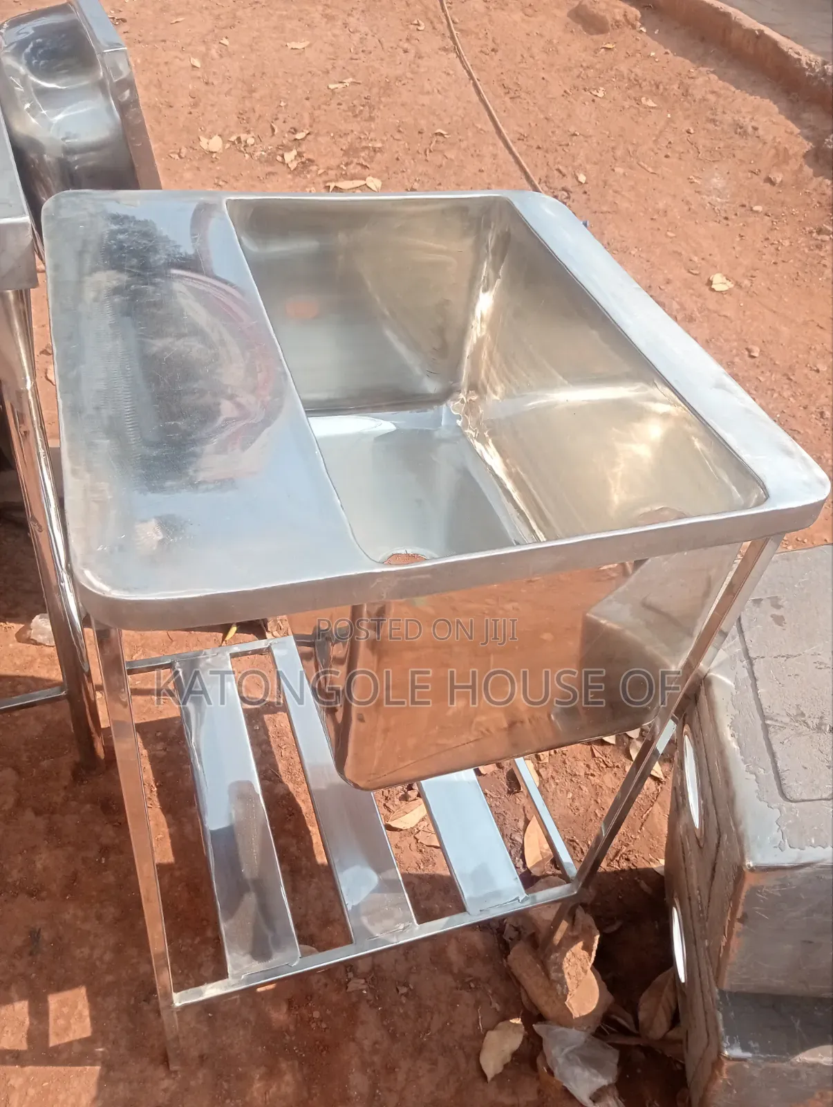 Stainless Commercial Sink Single