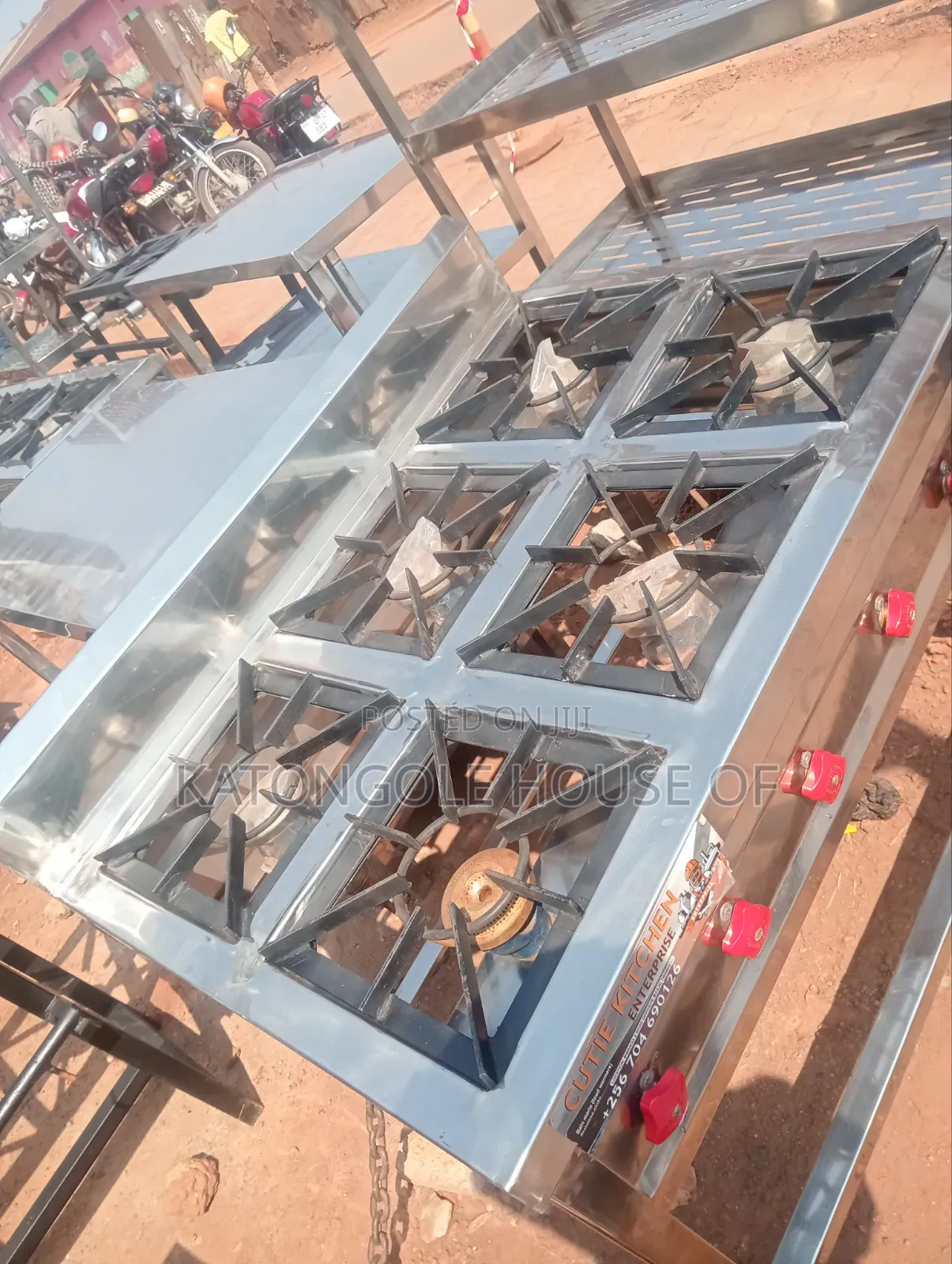 Gasbanner Stainless