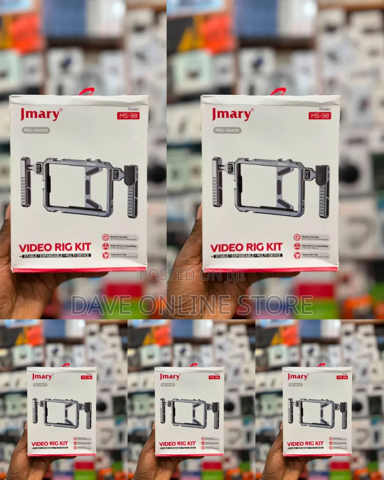Jmary MS-98 Pro-Grade Smartphone Video Rig