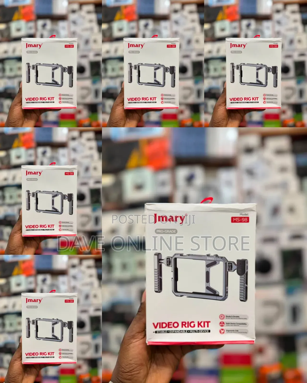 Jmary MS-98 Pro-Grade Smartphone Video Rig