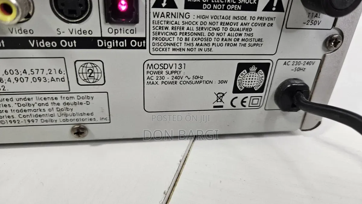 Ministry of Sound System MOSDV131
