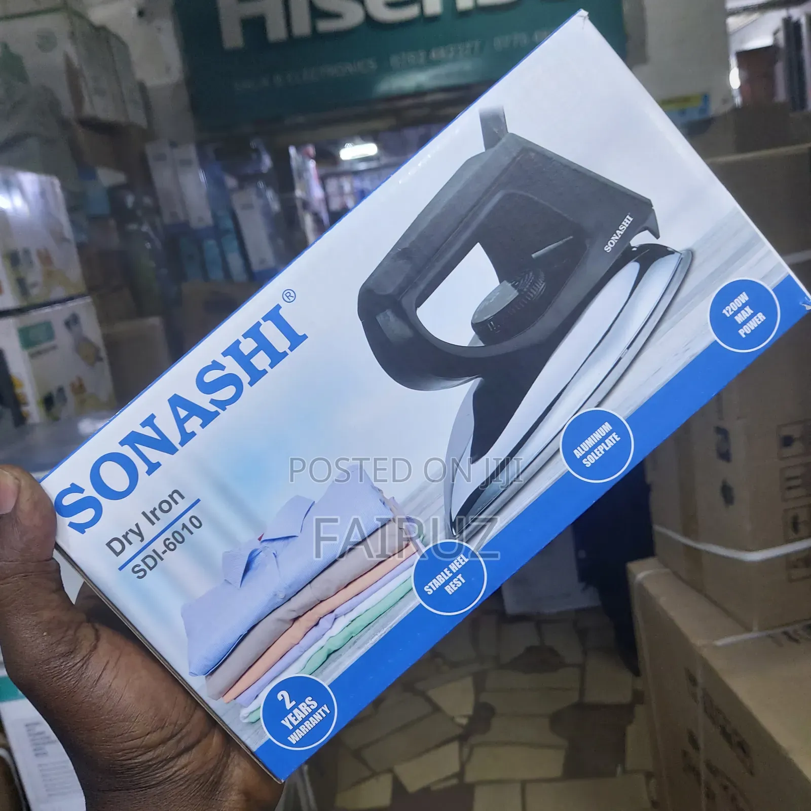 Sonashi Dry Iron