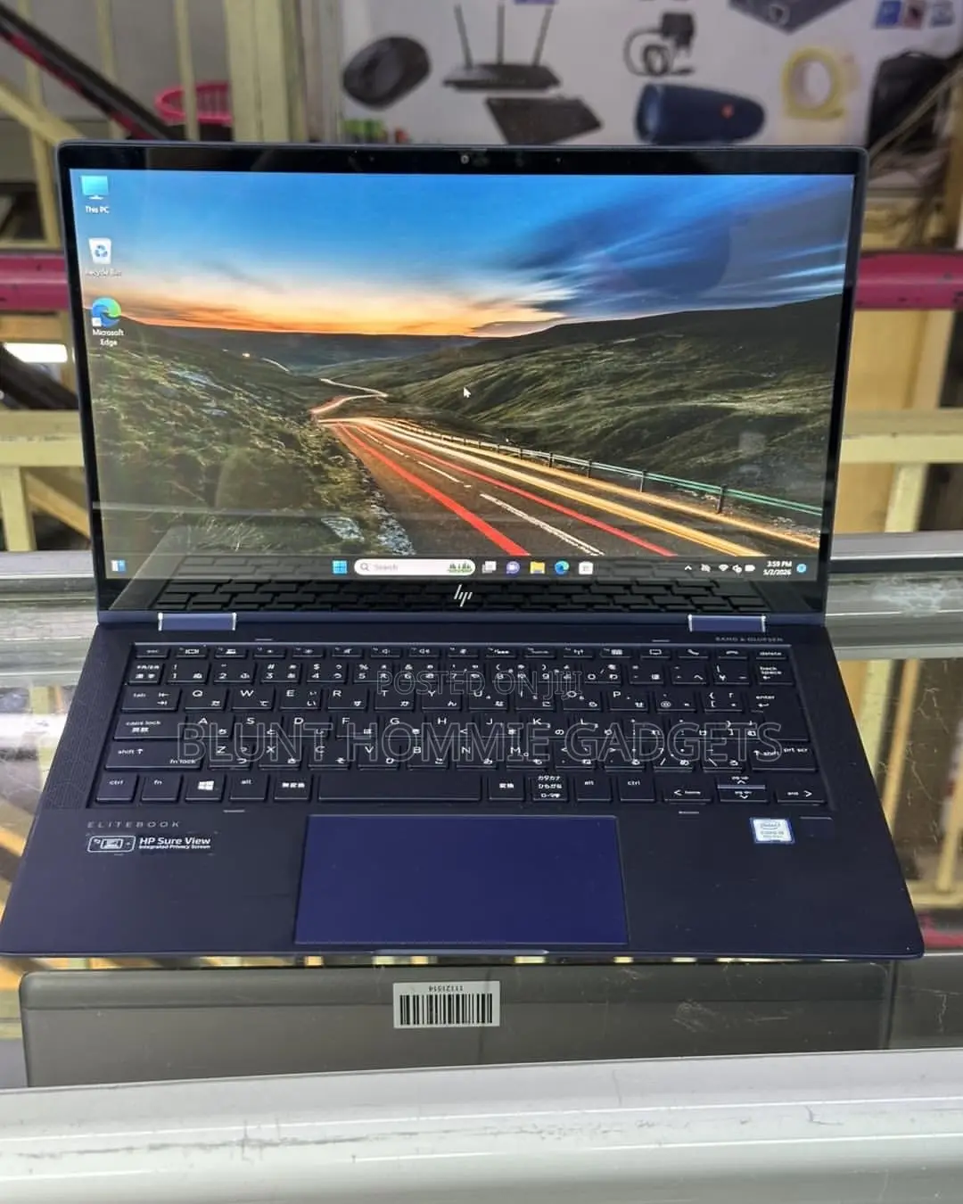 Laptop HP Elite Dragonfly x360 8th Gen 8GB Intel Core i5 SSD 256GB
