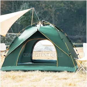 3-4 Man Festival Dome Tent, 4 Person Family Camping Tent