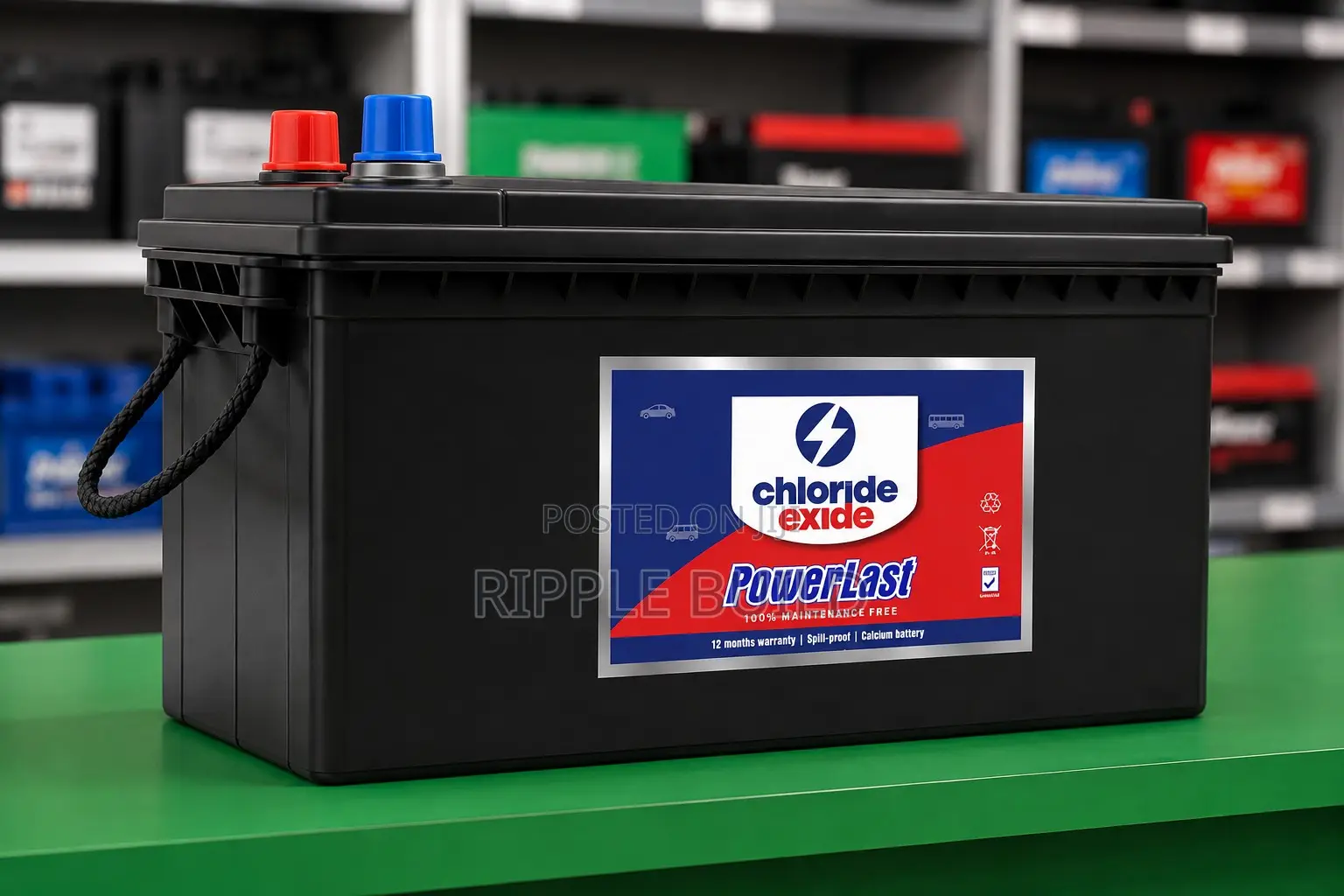 220Ah Chloride Exide PowerLast 220MF Heavy Duty Battery 12V