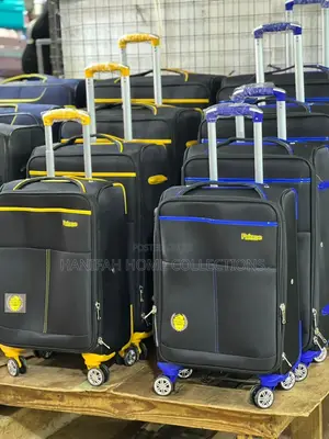 Elegant Black Trolley Bag