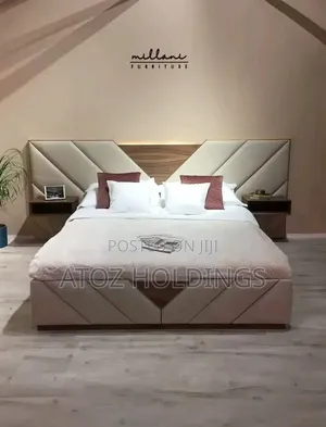 Beds/Standard Size Dressed Beds Any Colour With Delivery 1,800,000/-
