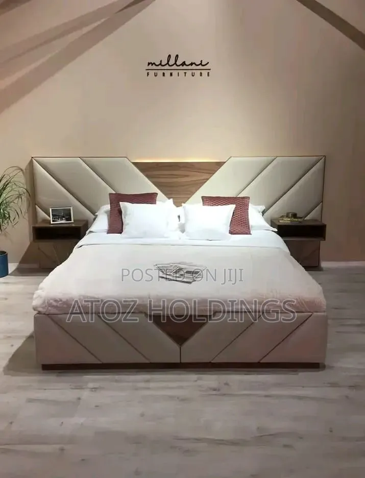 Beds/Standard Size Dressed Beds Any Colour With Delivery 1,800,000/-