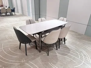 Adjustable Dinning Table 6 Seaters