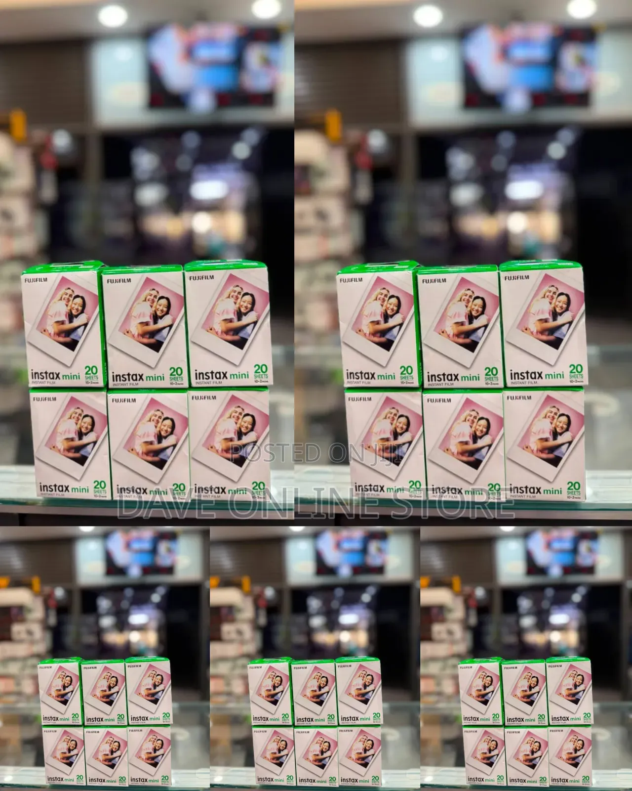 Fujifilm Instax Mini Instant Film Packs.