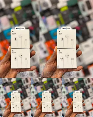 Original Apple EarPods Featuring a USB-C Connector.