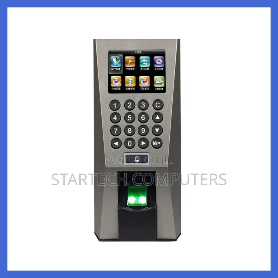 ZKTeco F18 Fingerprint Standalone Access Control and Time Attendance