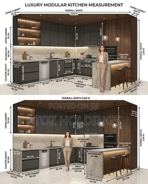 Kitchen Cabinets State of the Art From 12,000,000/- In Any Colour