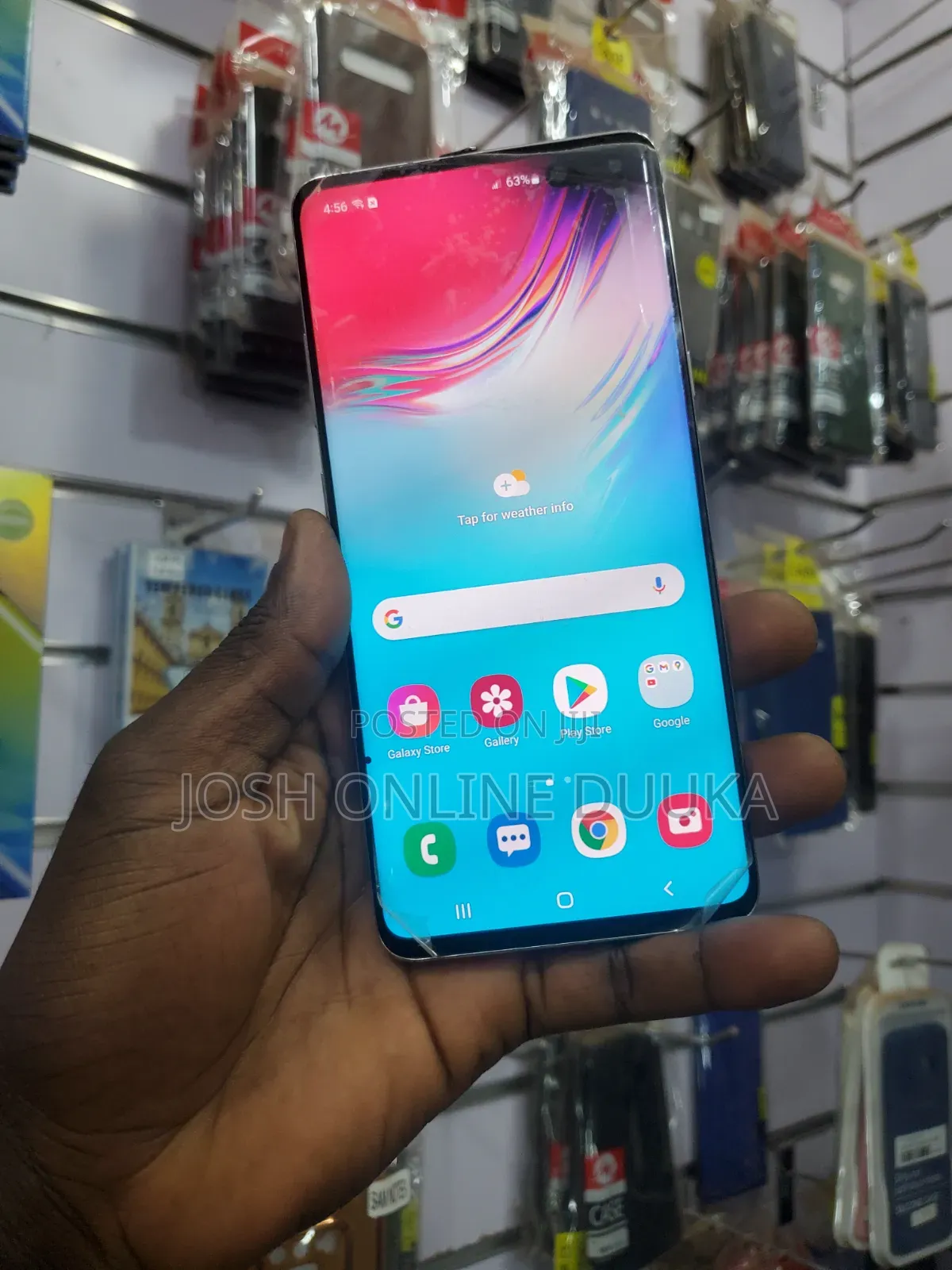 New Samsung Galaxy S10 5G 256 GB Gray