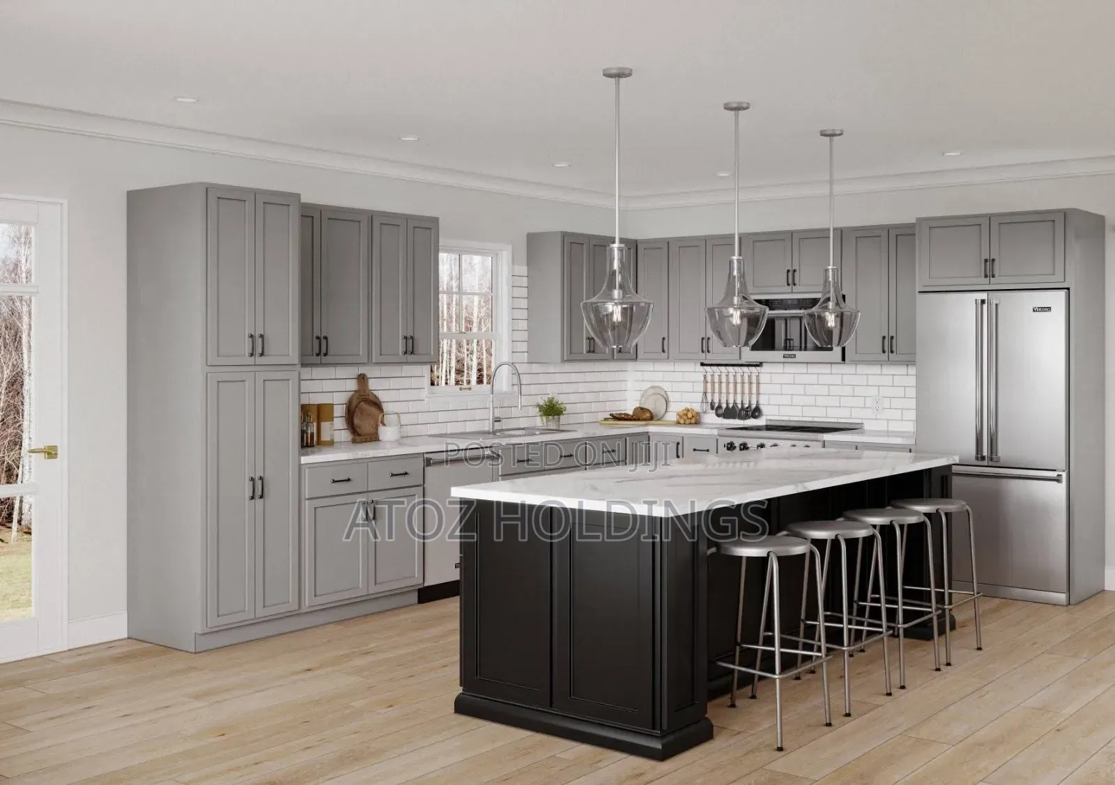 Kitchen Cabinets From 1,200,000/- Per Running Meter in Any Colour