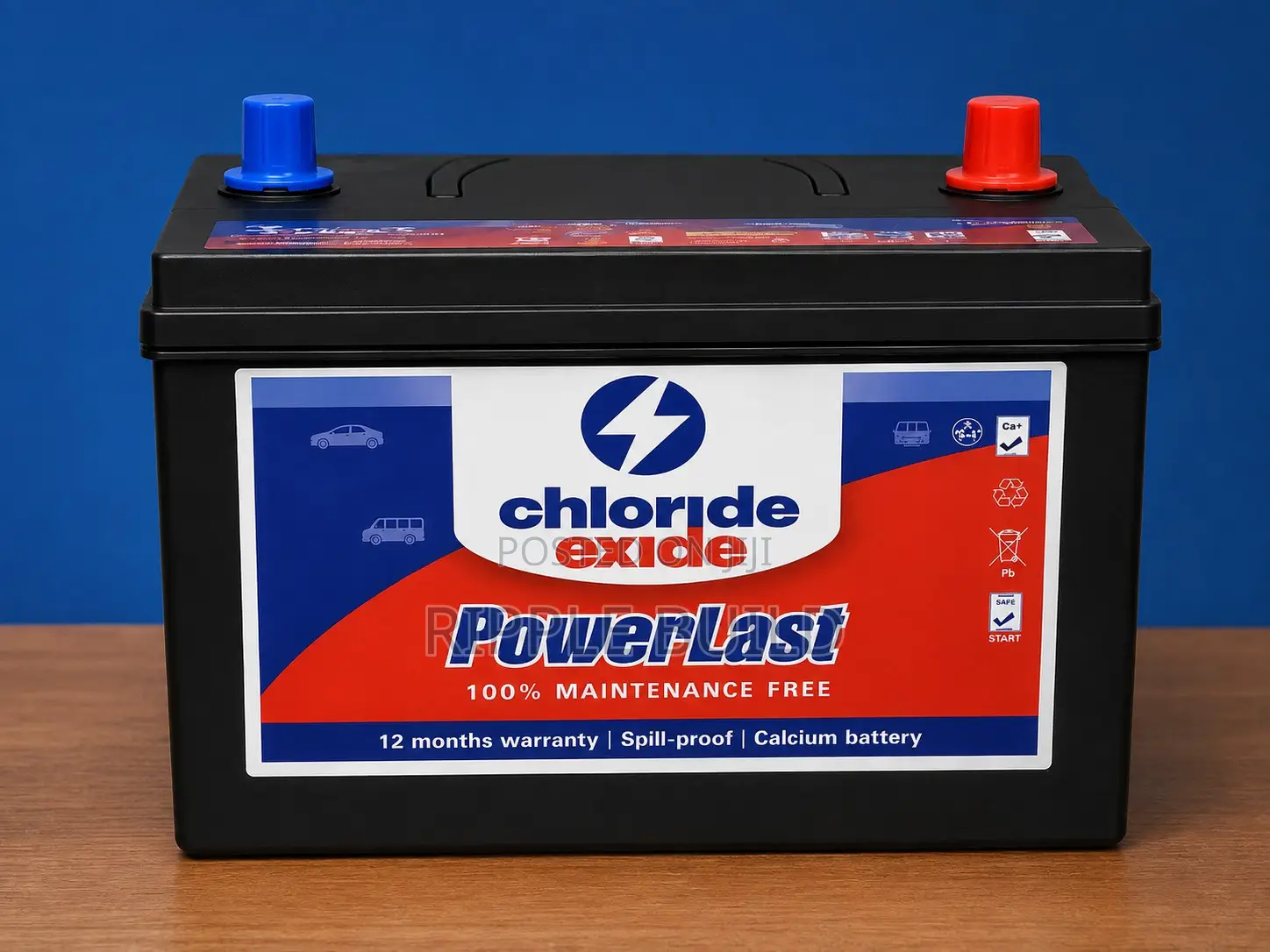 65Ah Chloride Exide NS70MFL PowerLast Maintenance Free Car Battery