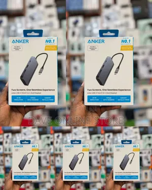 Anker USB-C Hub (7-in-1, Dual Display)