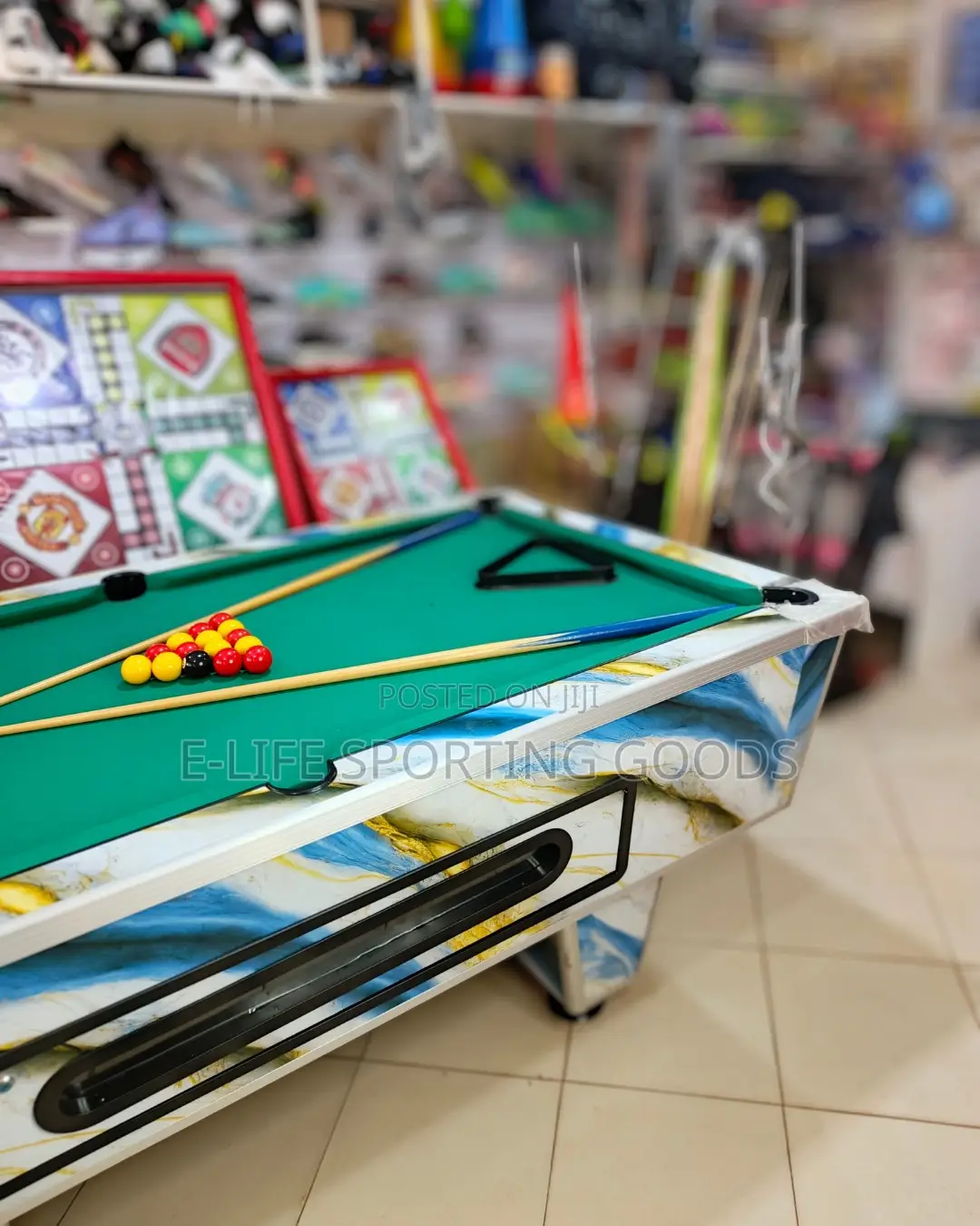 Brand New Marble Slate Pool Table – Complete Set