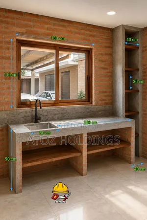 Lower Kitchen Cabinets From 700,000/- Per Running Meter in Any Colour