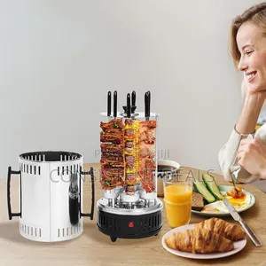 Stainless Steel Vertical Electric BBQ Grill