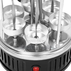 Stainless Steel Vertical Electric BBQ Grill