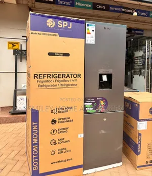 SPJ 379ltrs Double Door Refrigerator With a Water Dispenser