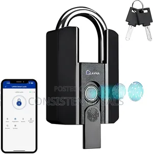 Heavy Duty Smart Padlock With 3 Way Access Fingerprint